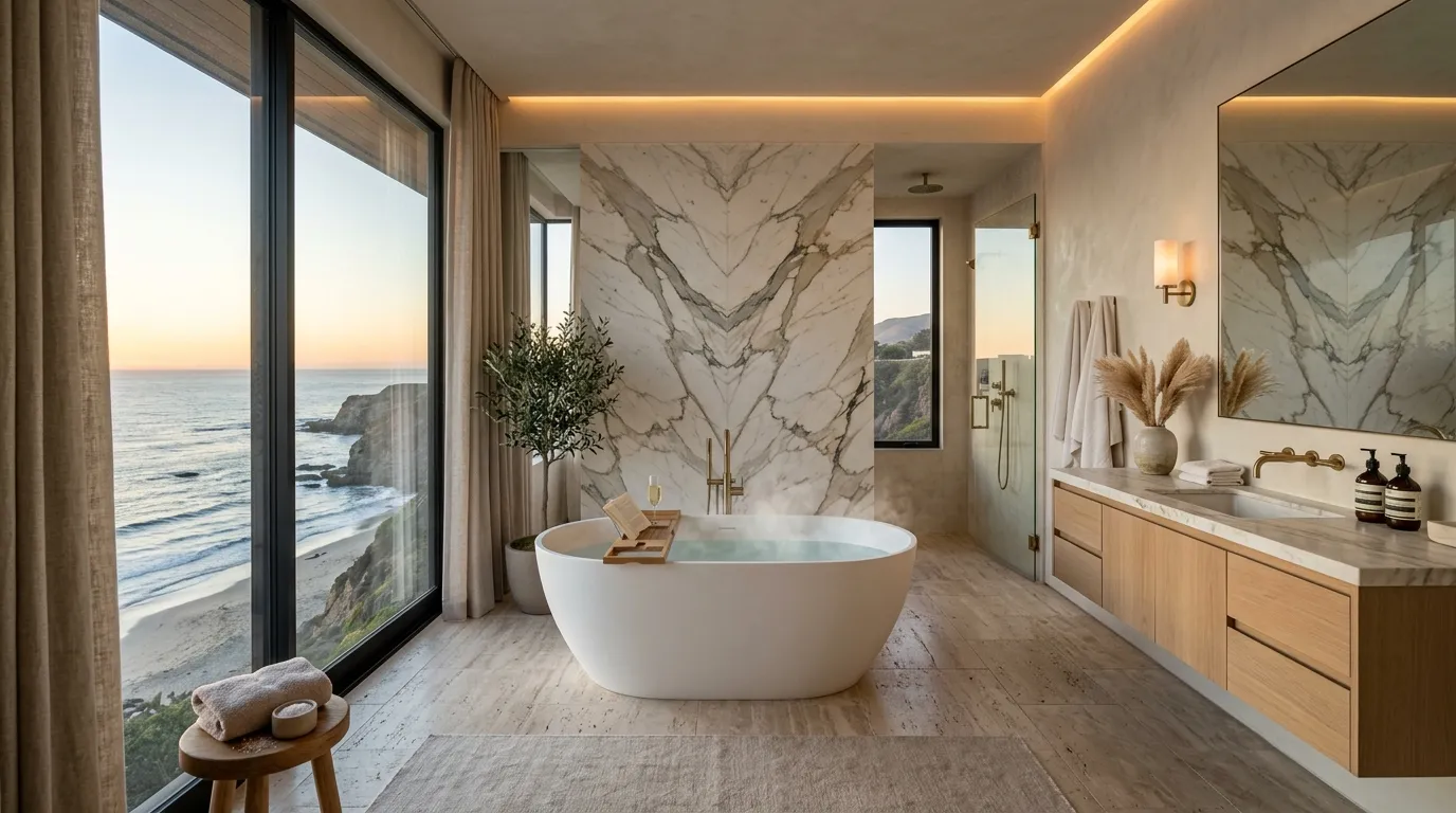Spa-Inspired Bathrooms
