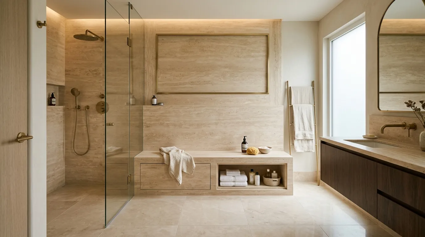 Stone Bench Storage