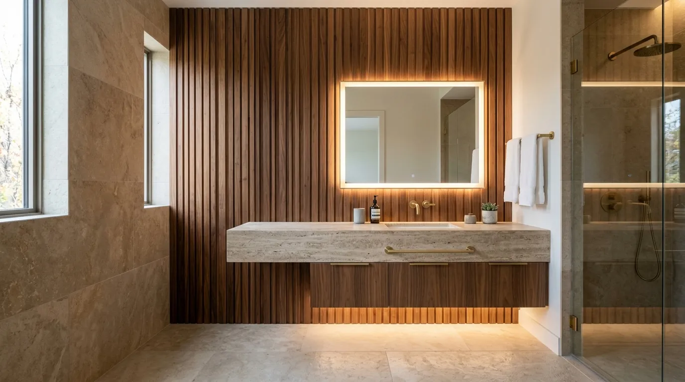 Vertical Slat Feature