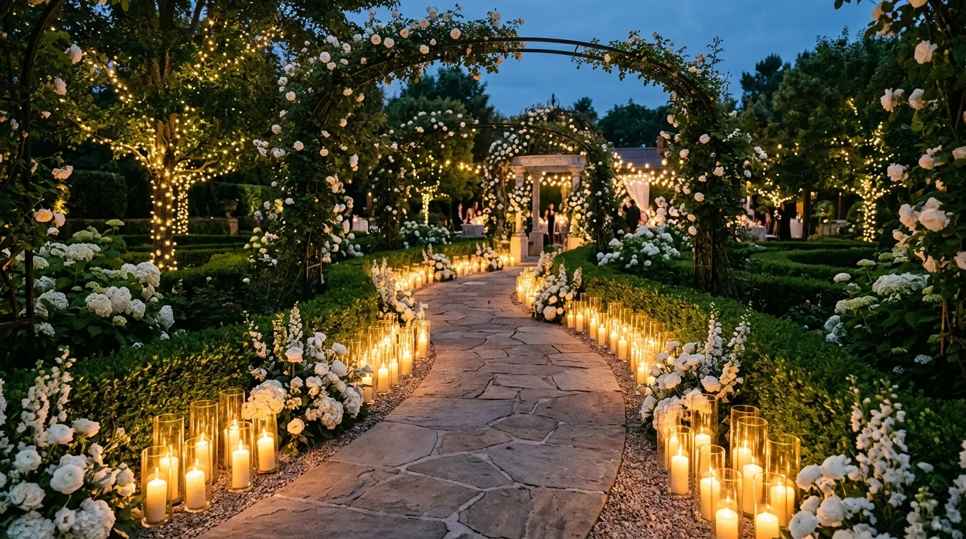 Candlelit Garden Walk