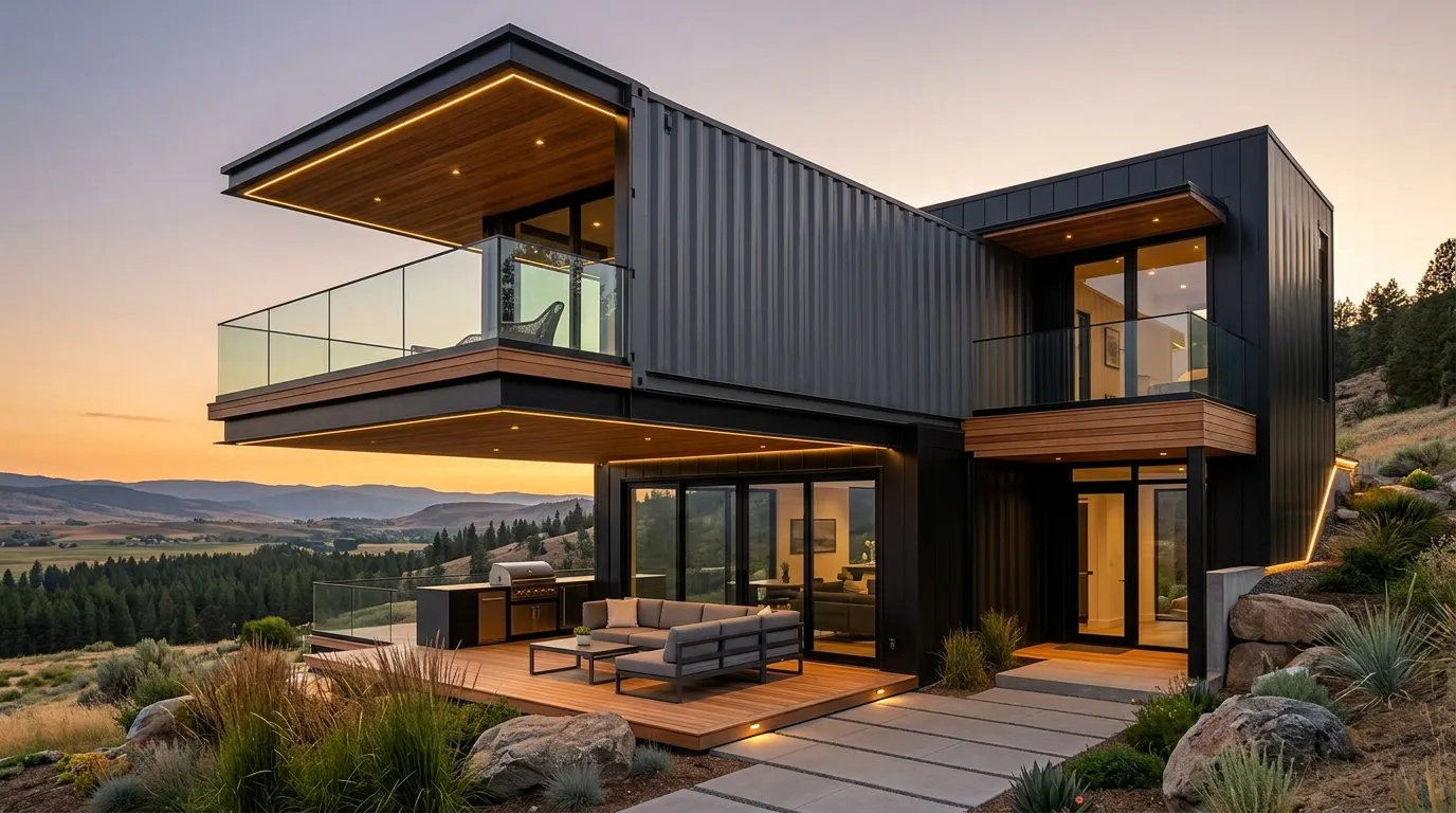 Cantilevered Balcony