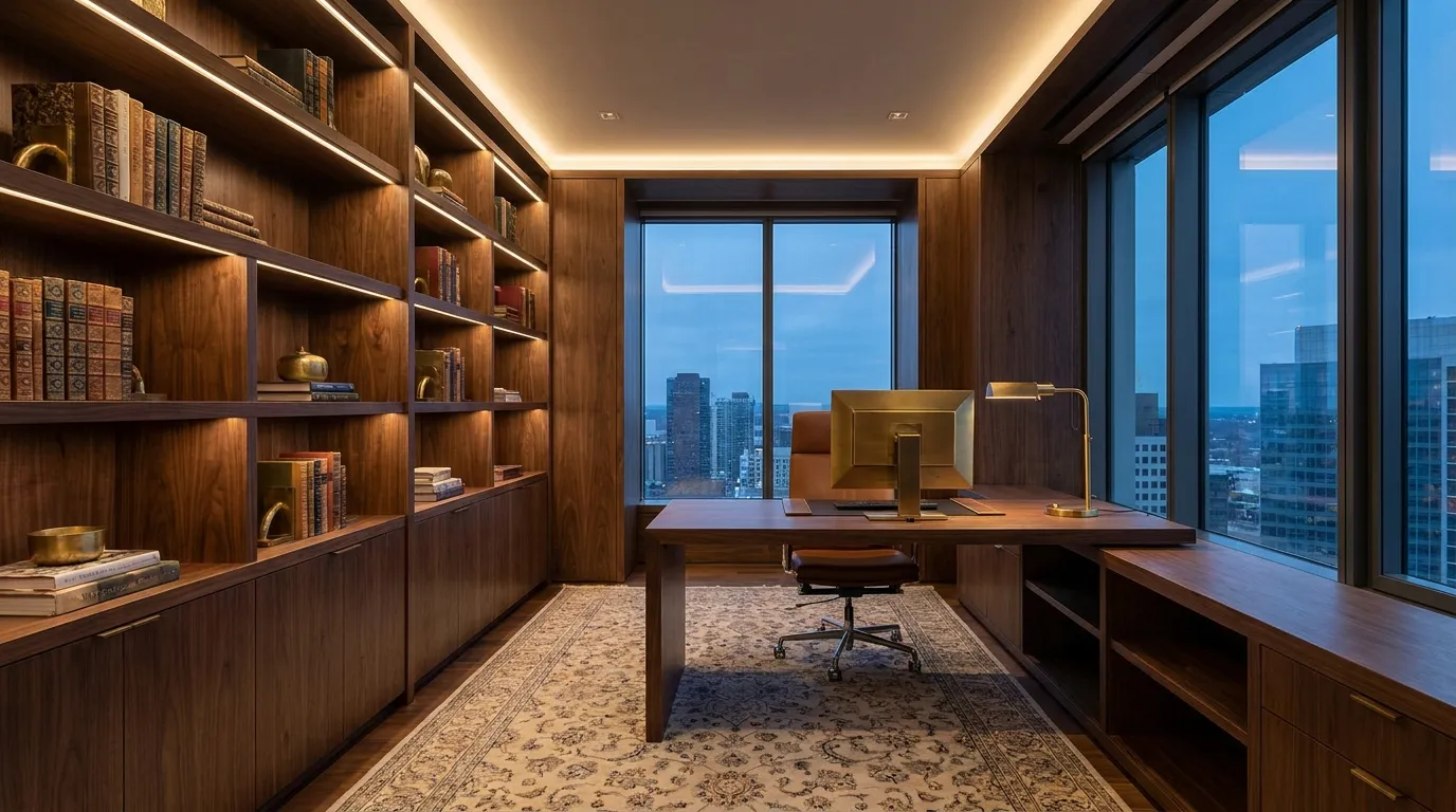 Executive Library Wall