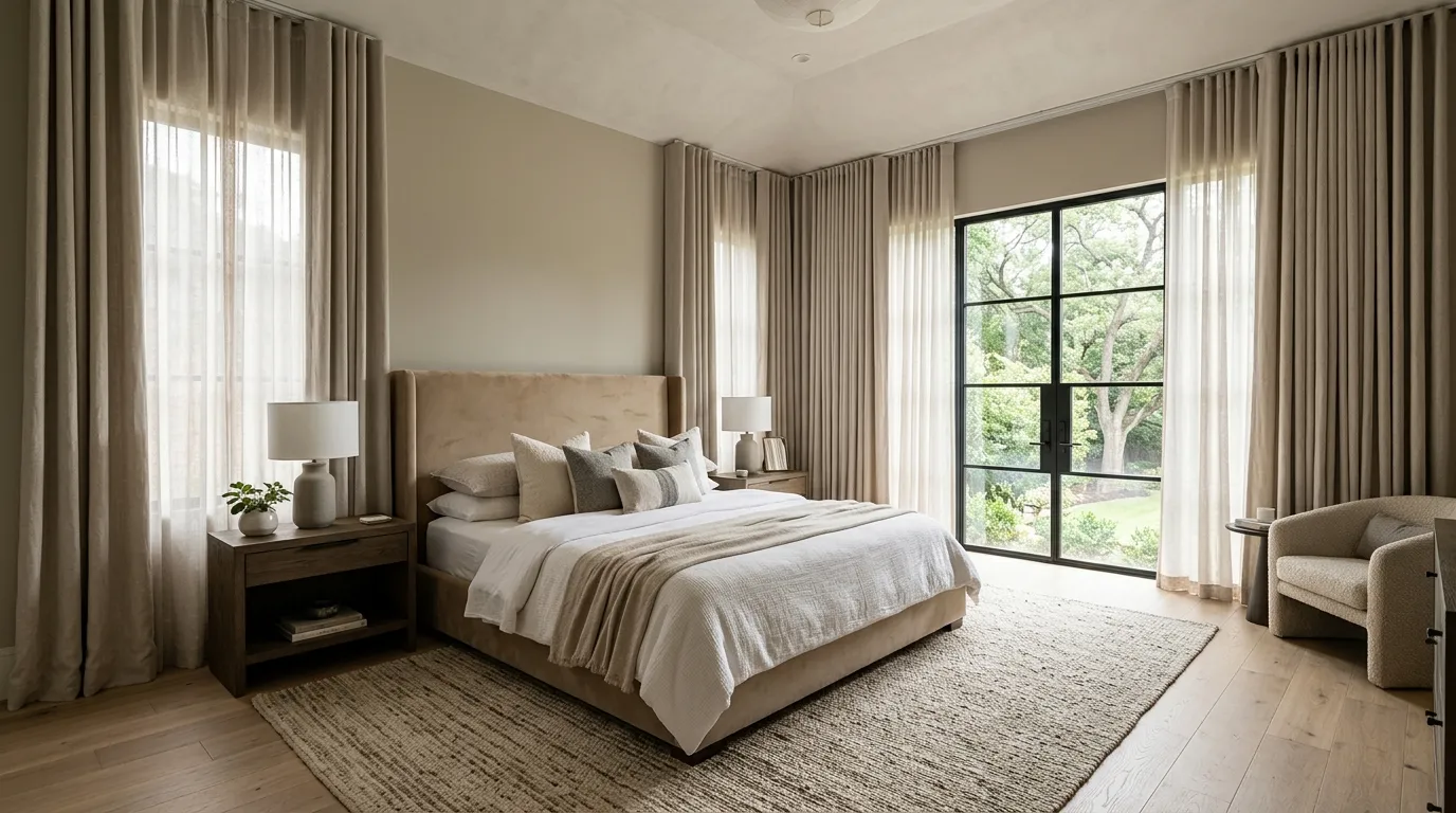 Floor-To-Ceiling Drapery