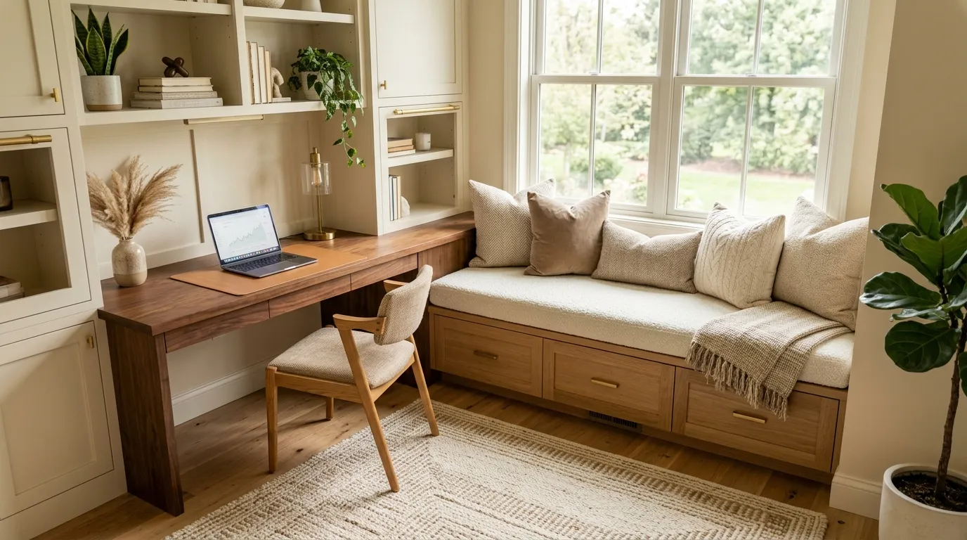 Luxe Built-In Bench