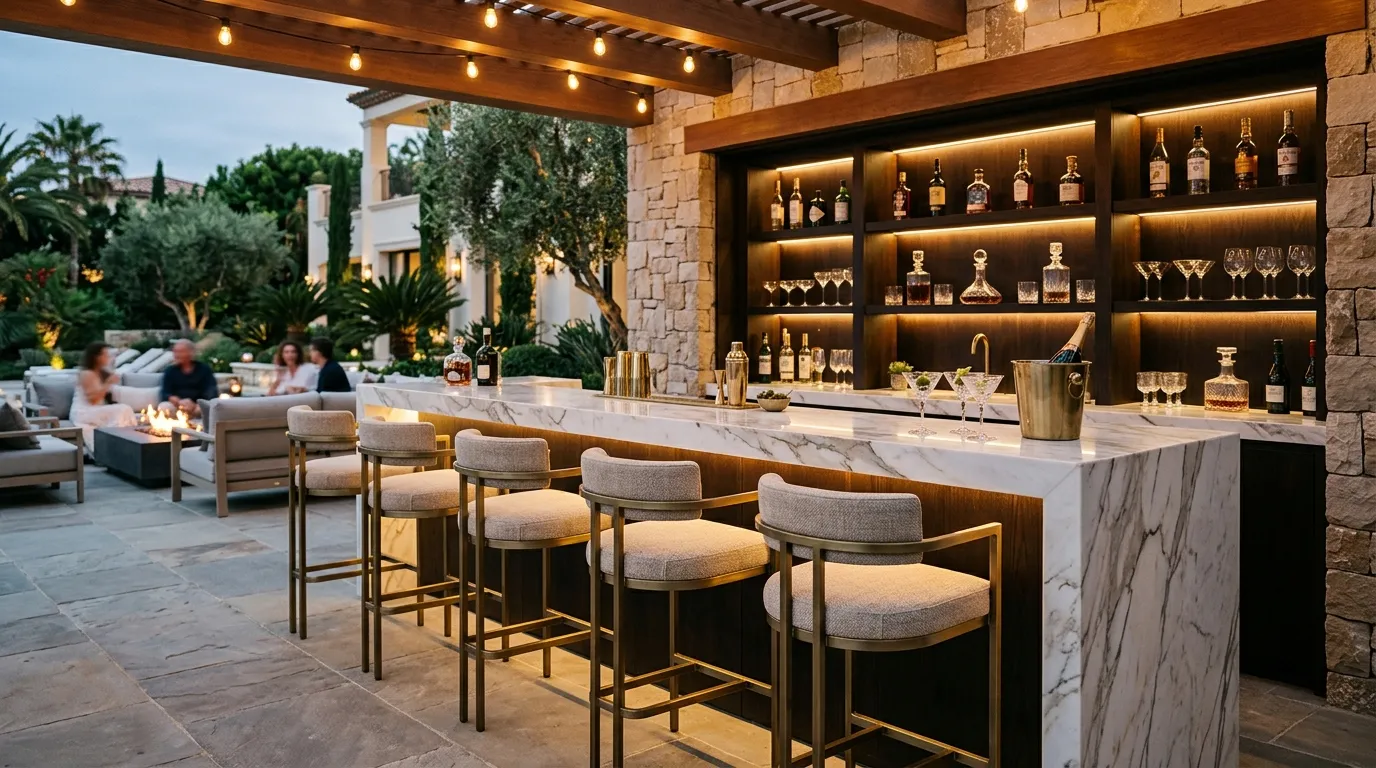 Luxury Outdoor Bar