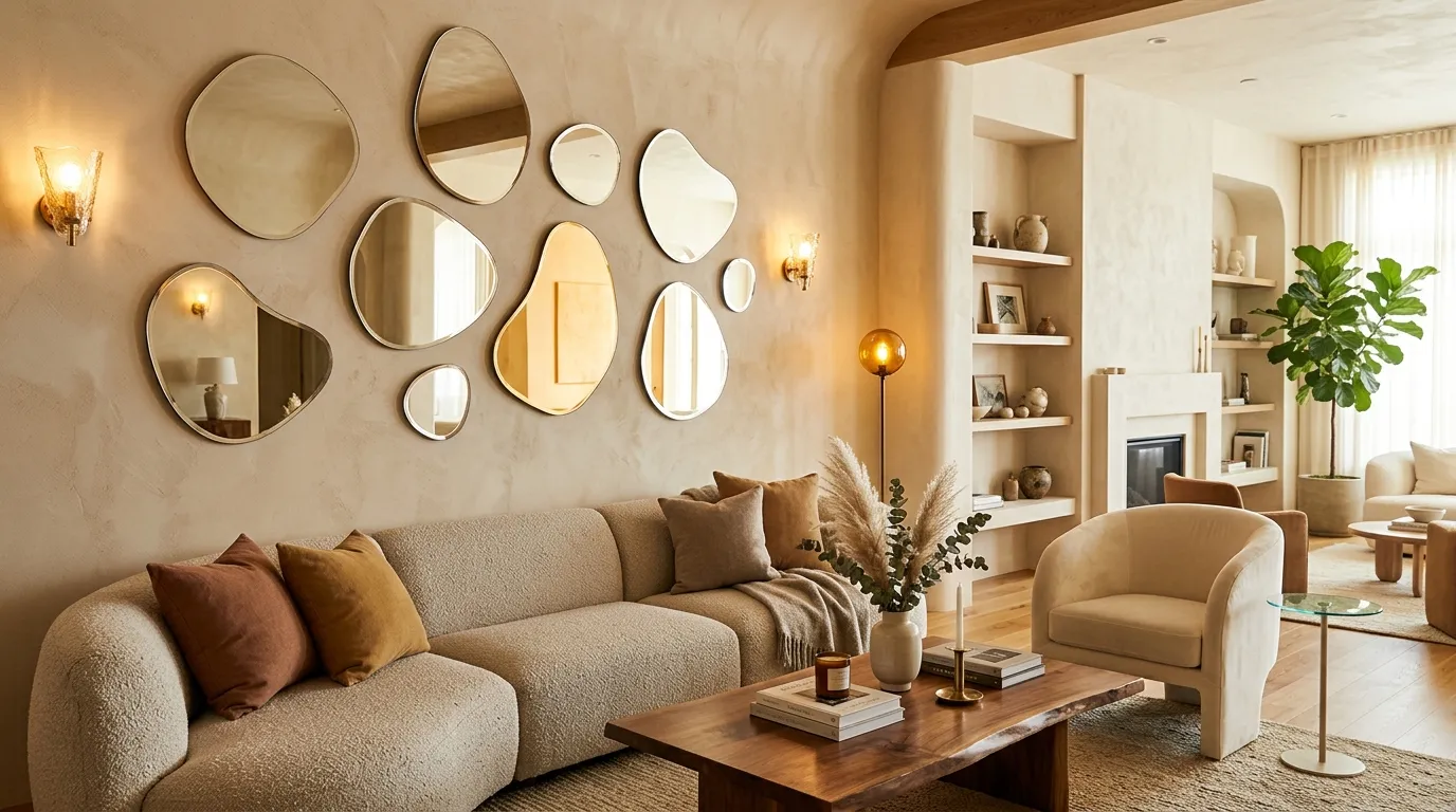 Organic Shape Mirrors
