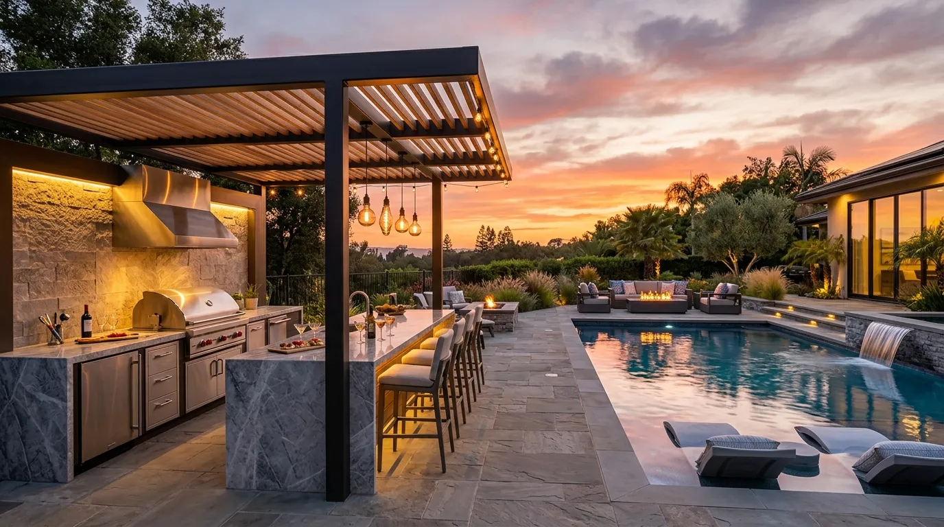 Outdoor Kitchen Hub
