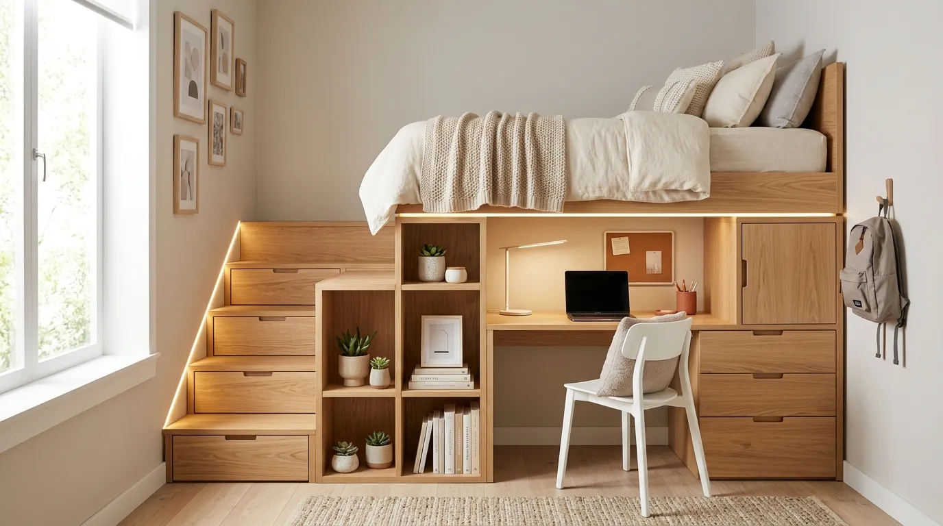 Smart Storage Stairs