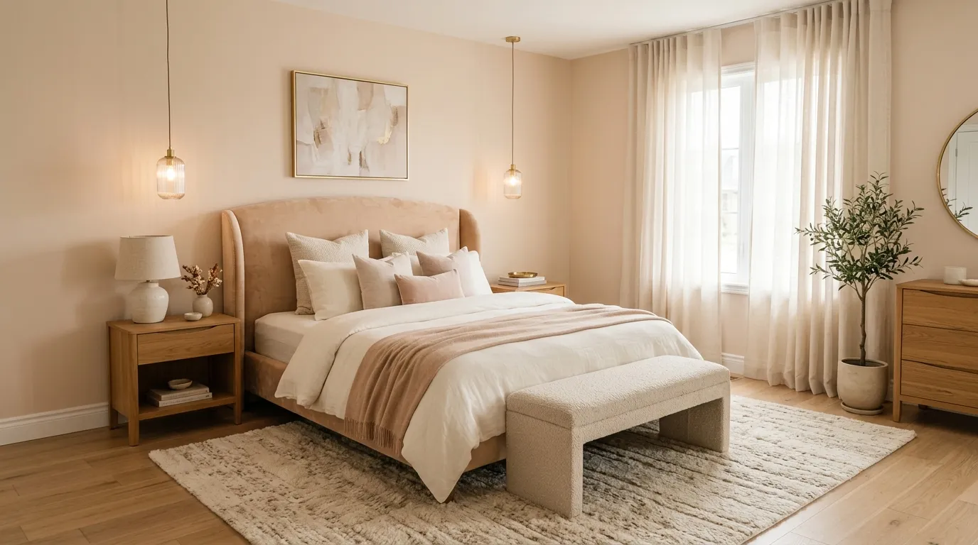 Soft Peach Beige