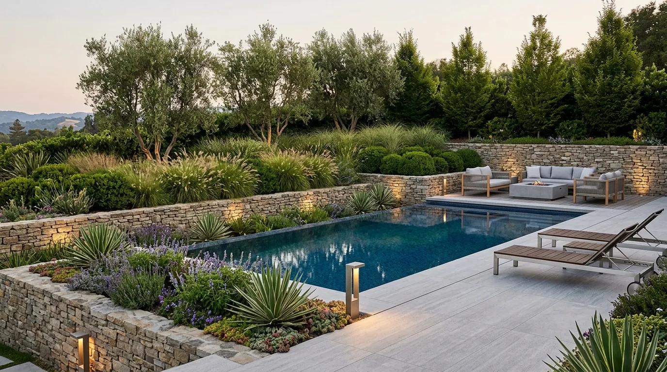 Tiered Landscape Screening