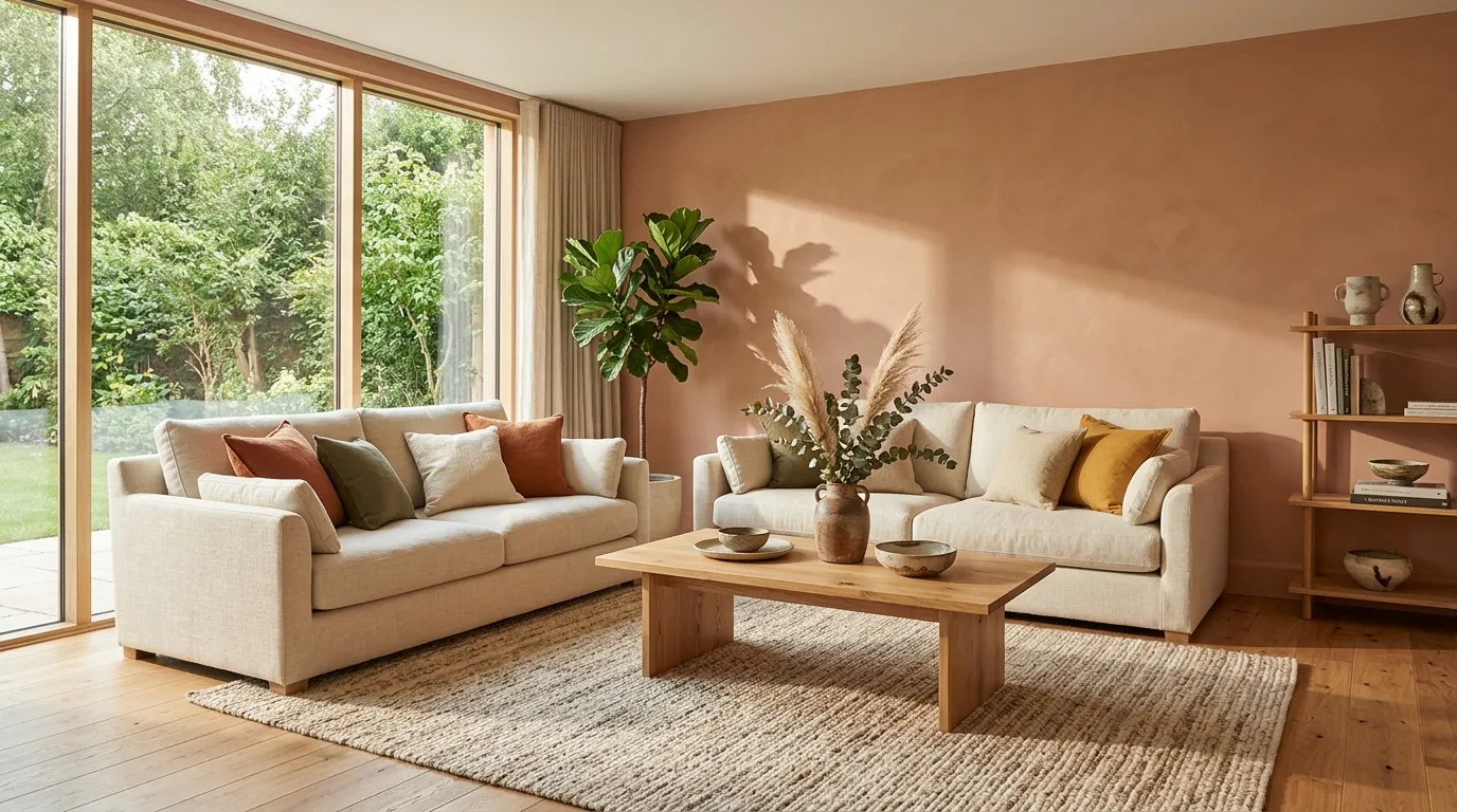 Warm Terracotta Wash
