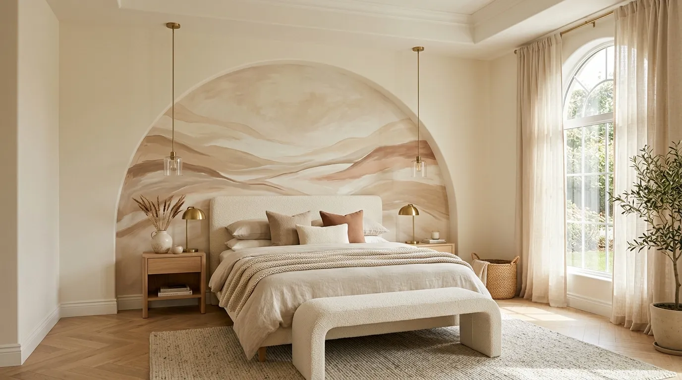 Arched Wall Mural