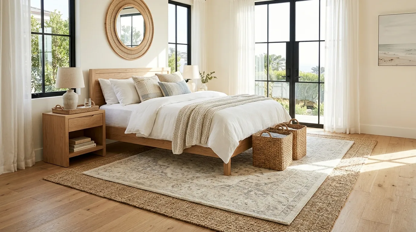Cane Panel Headboard