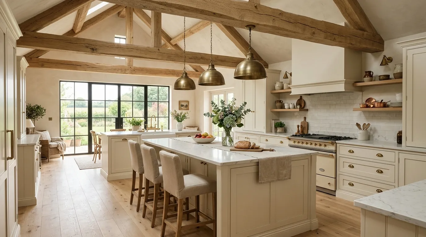Exposed Ceiling Beams