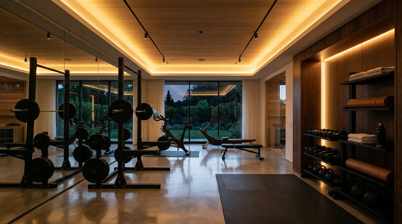 Hidden LED Cove Lighting