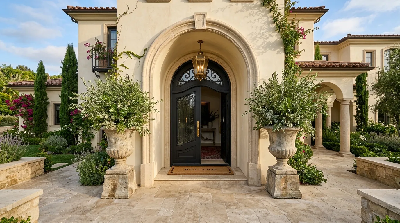 Mediterranean Urn Display
