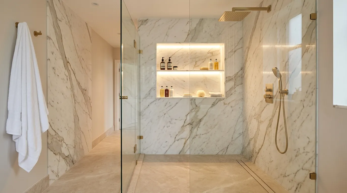 Recessed Shower Niche