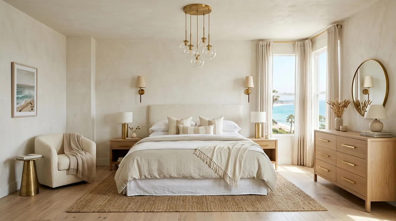 Warm Brass Accents