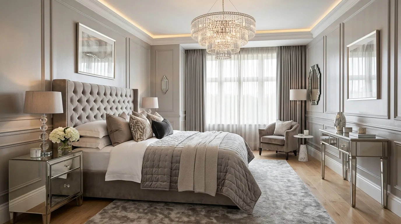 Silver Taupe Glamour