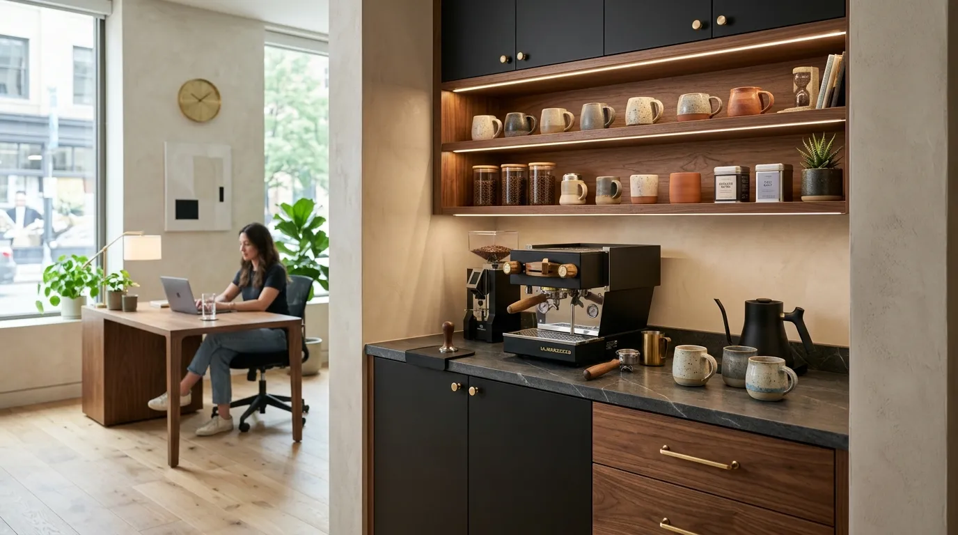 Integrated Coffee Station