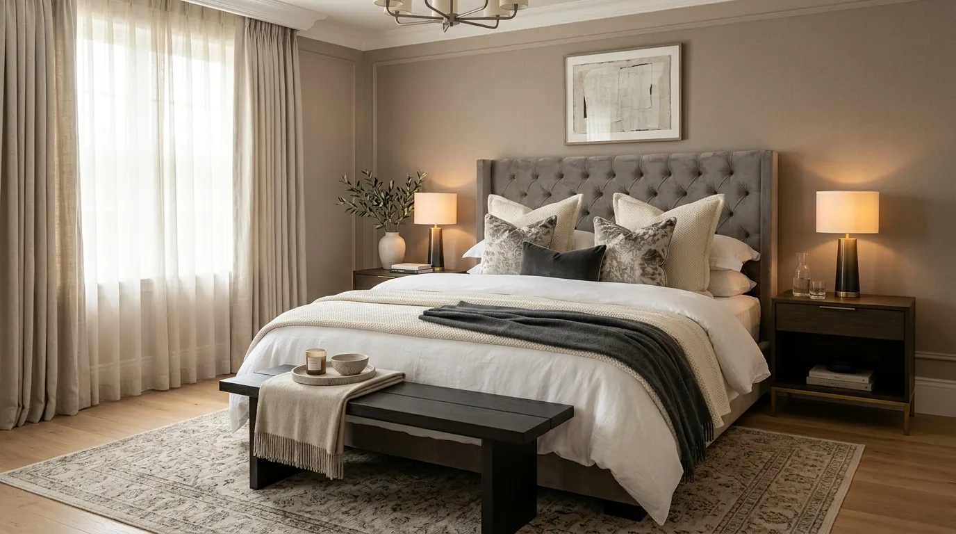 Layered Designer Bedding