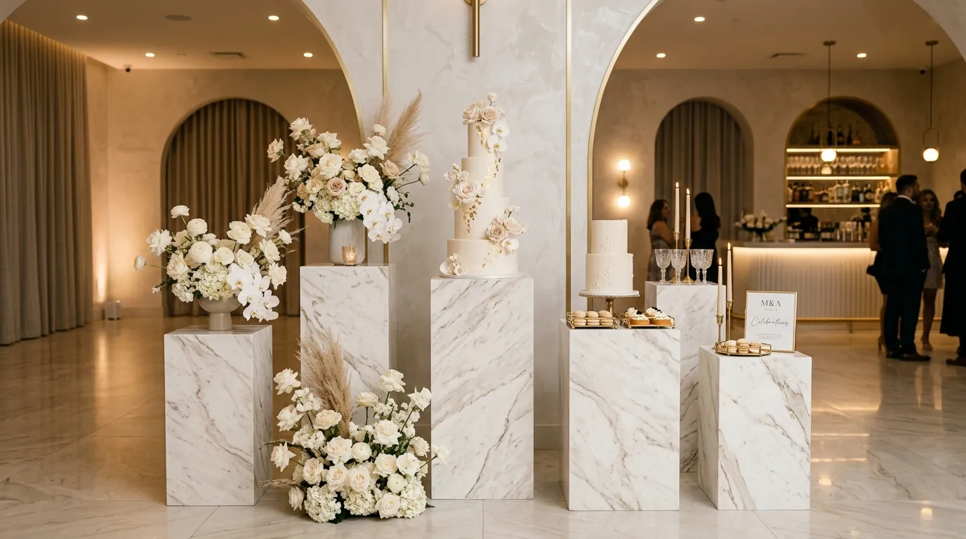 Marble Display Pedestals