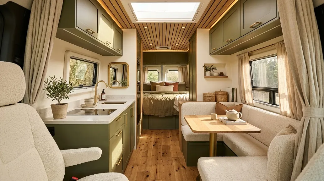 Olive Green Cabinetry