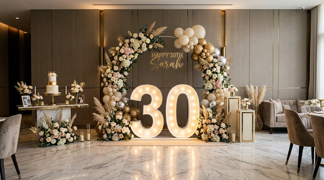 Oversized Number Display