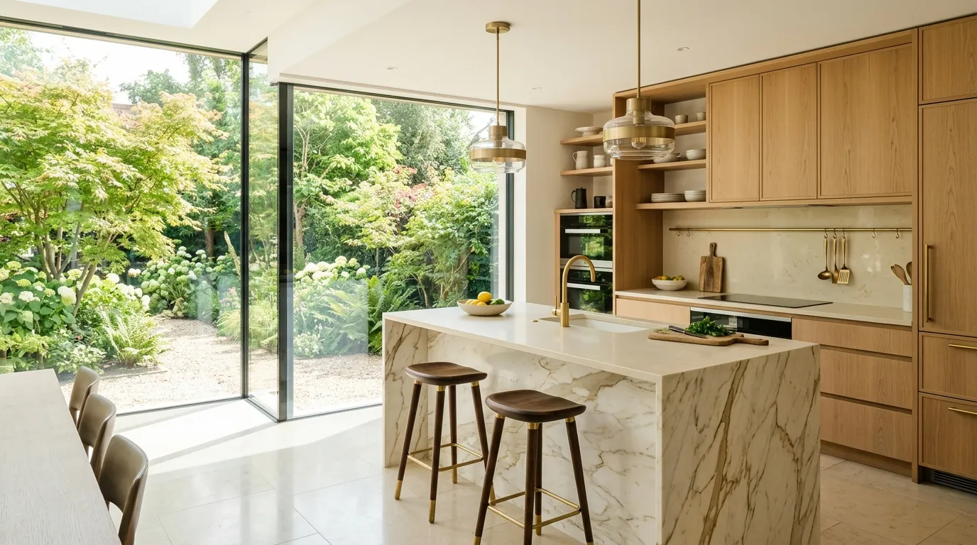 Open Corner Windows