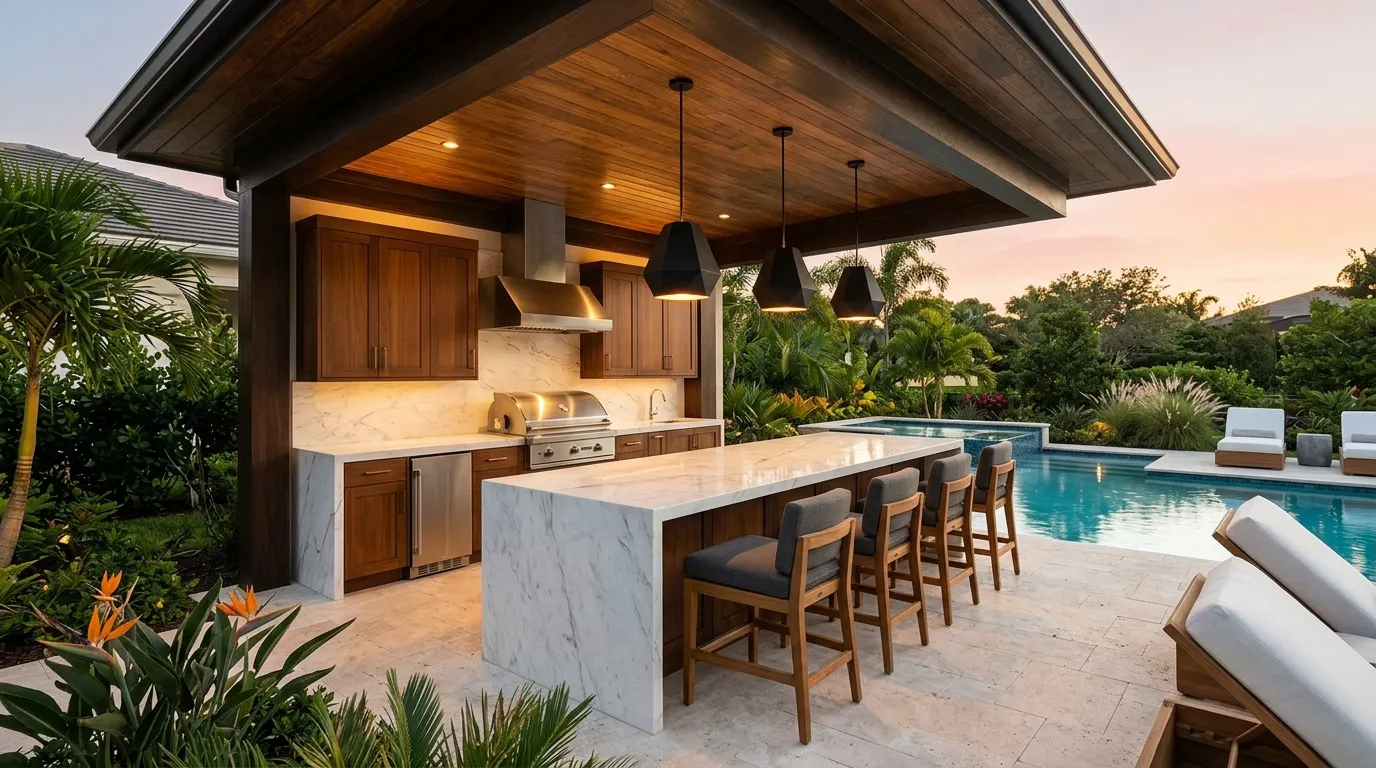 Outdoor Kitchen Pavilion