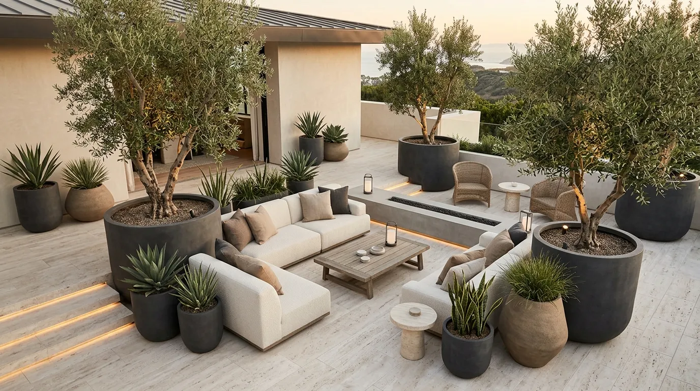 Oversized Designer Planters