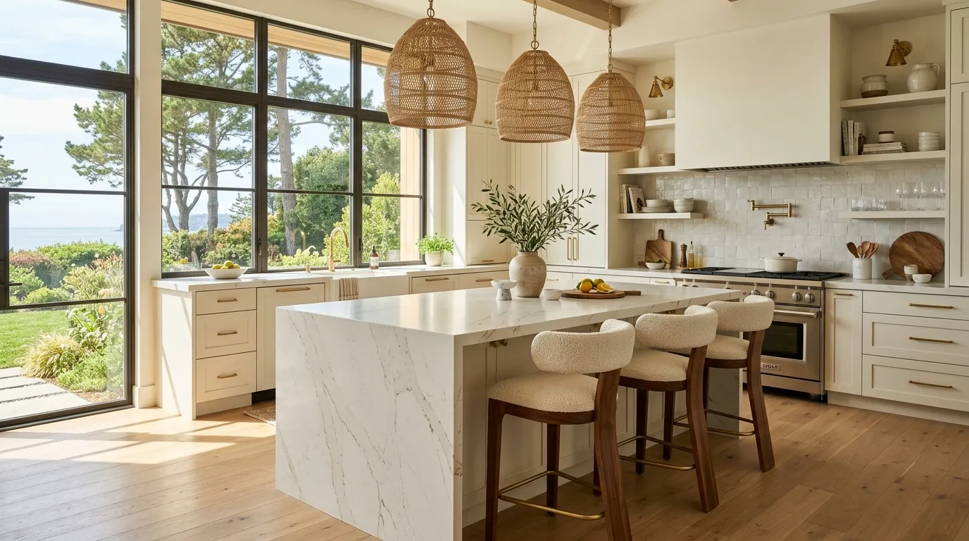 Sculptural Counter Stools
