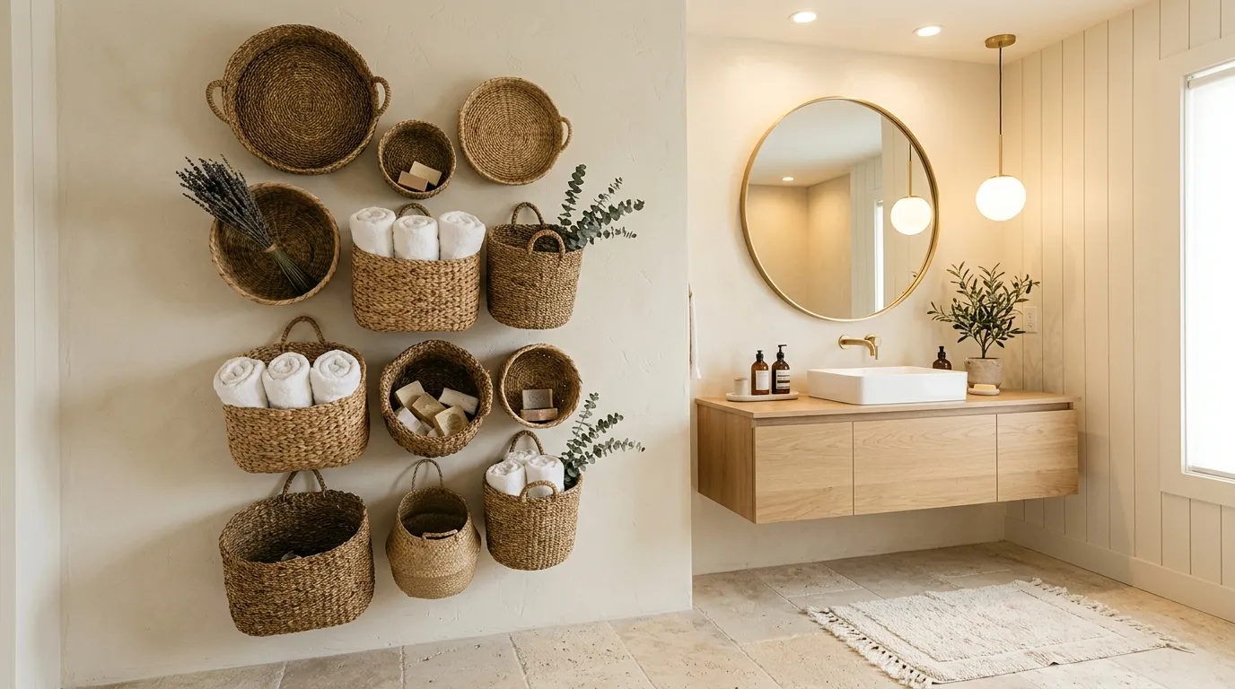 Vertical Basket Wall
