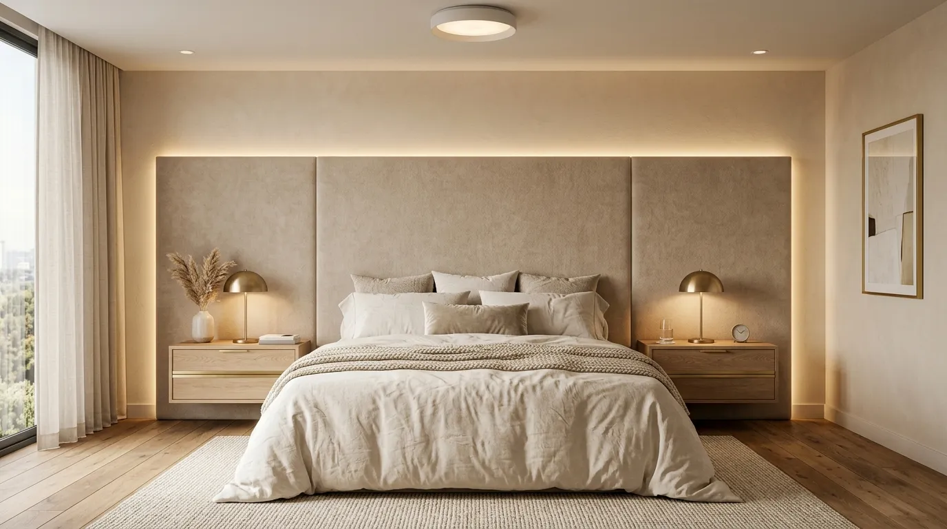 Floating Headboard Wall