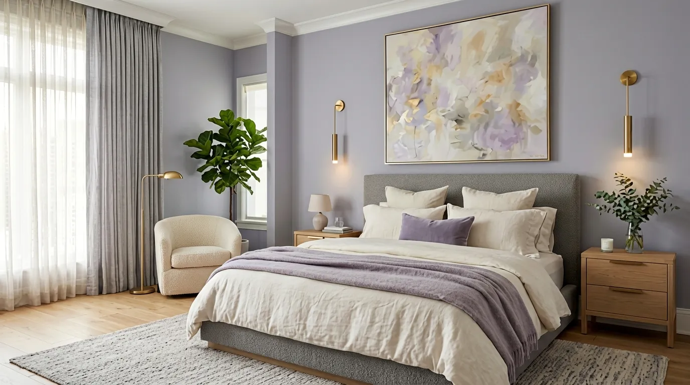 Misty Lavender Gray