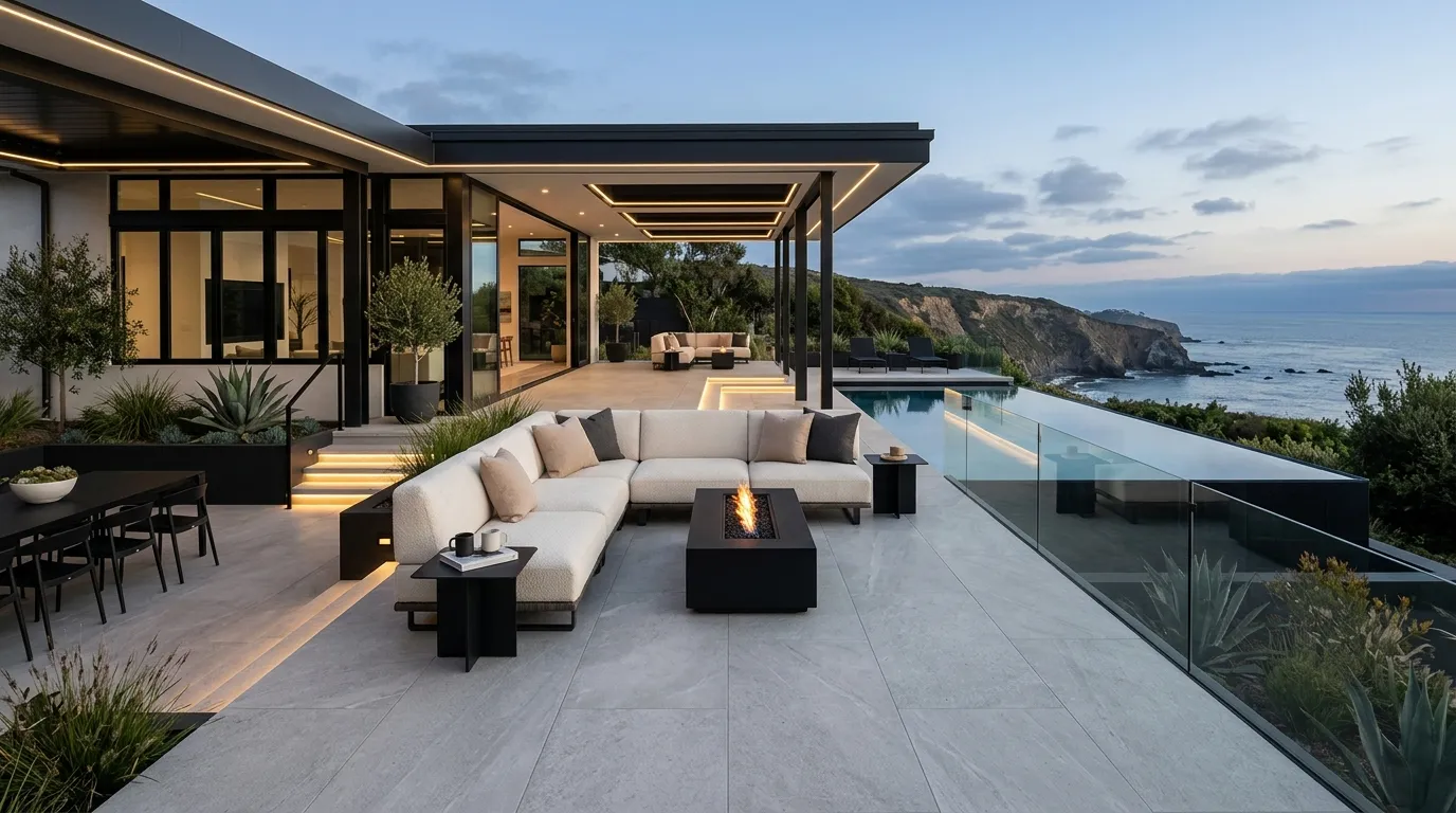 Porcelain Slab Flooring