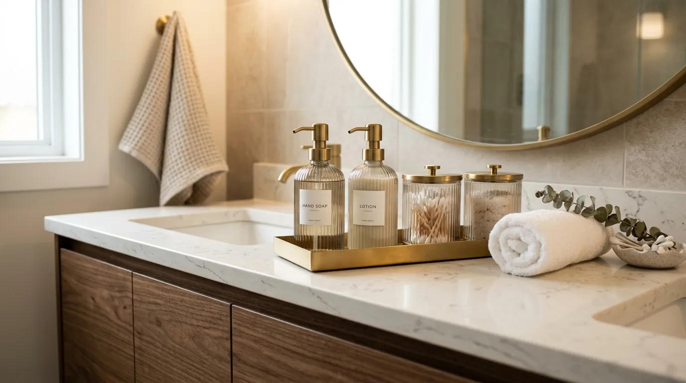 Ribbed Glass Accessories