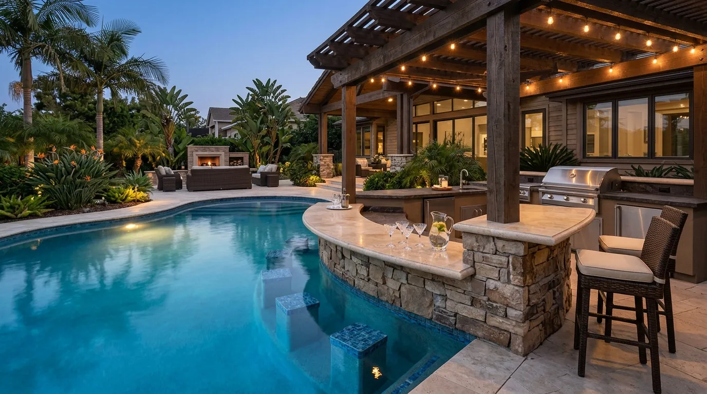 Swim-Up Bar
