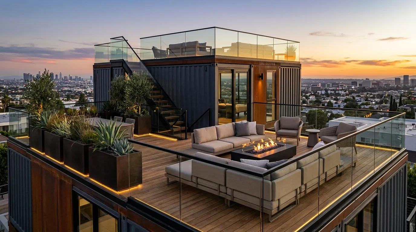 Floating Rooftop Terrace