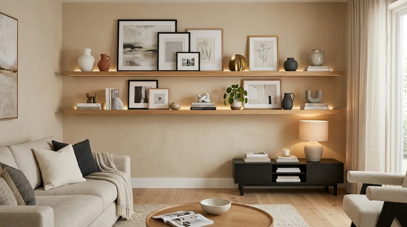 Floating Shelf Display