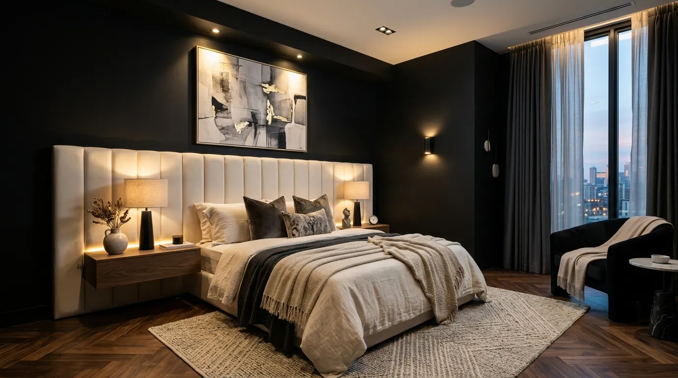 Soft Black Elegance
