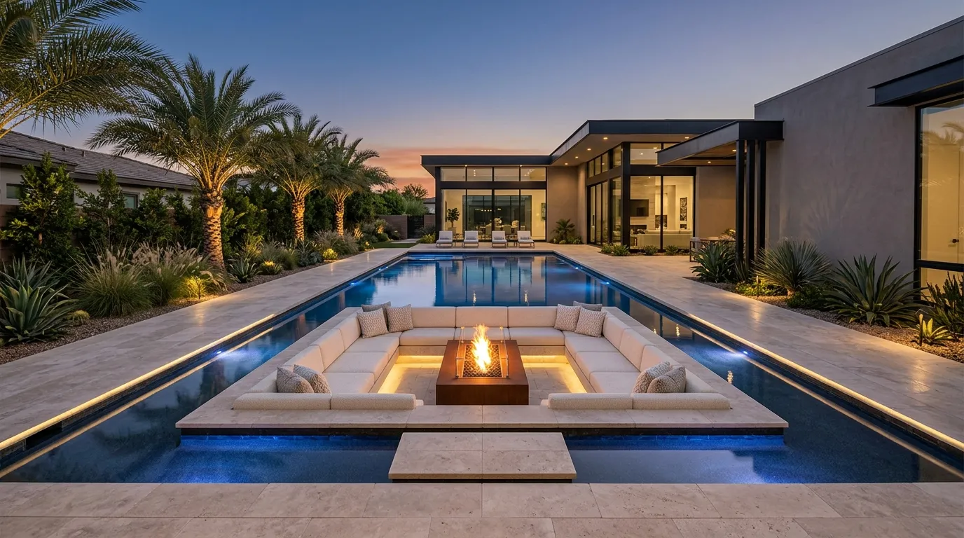 Sunken Lounge Oasis