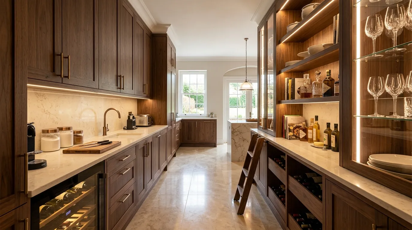 Luxe Butler Pantry