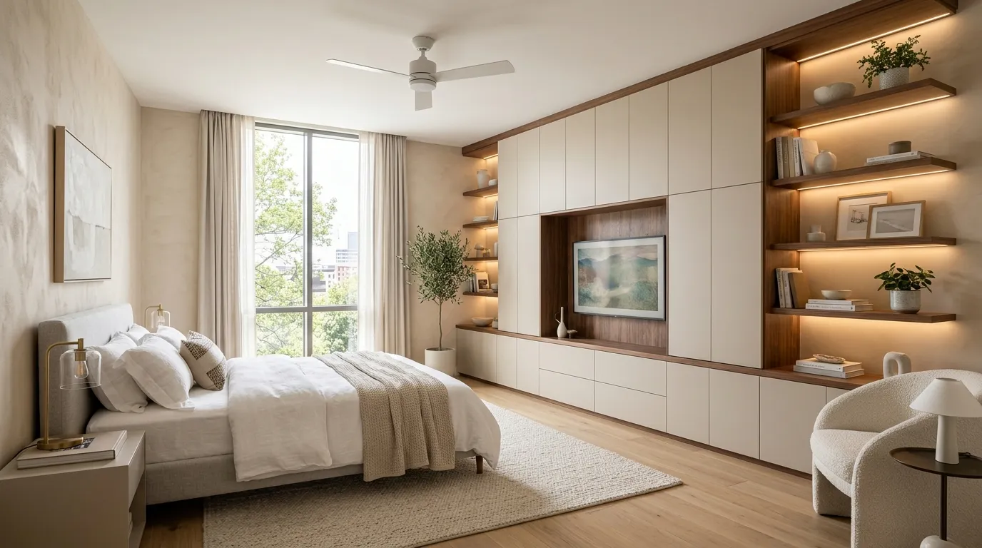 Modular Storage Wall