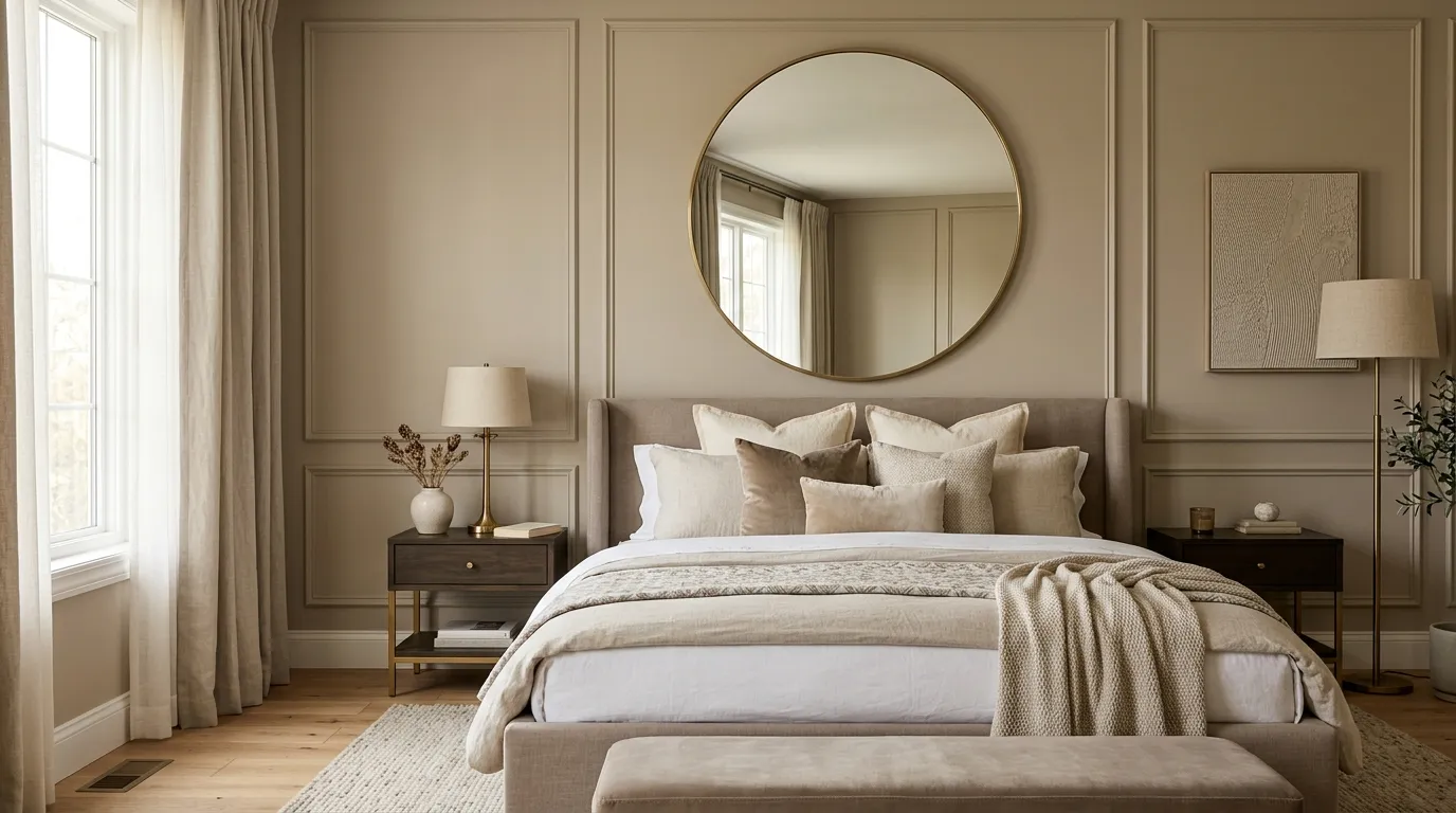 Oversized Circular Mirror