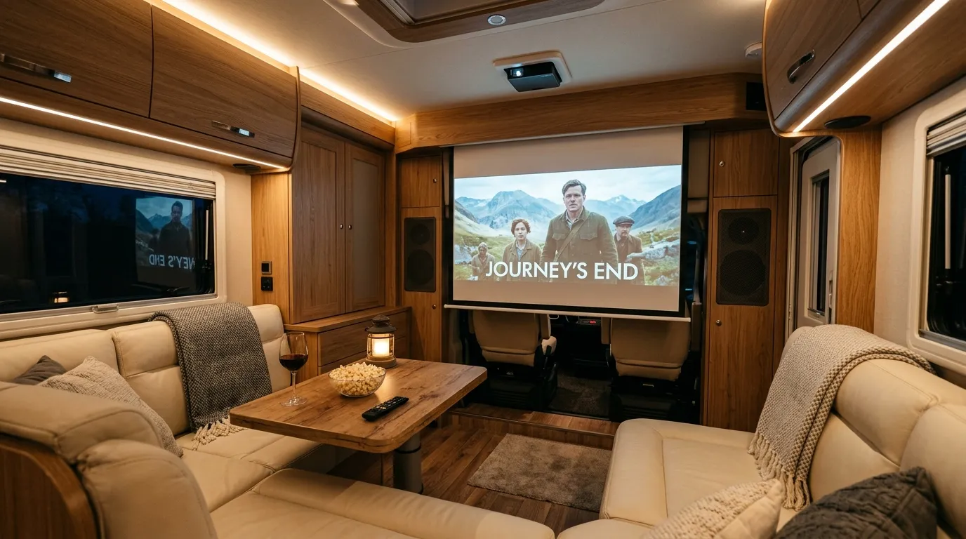 Retractable Projection Screen