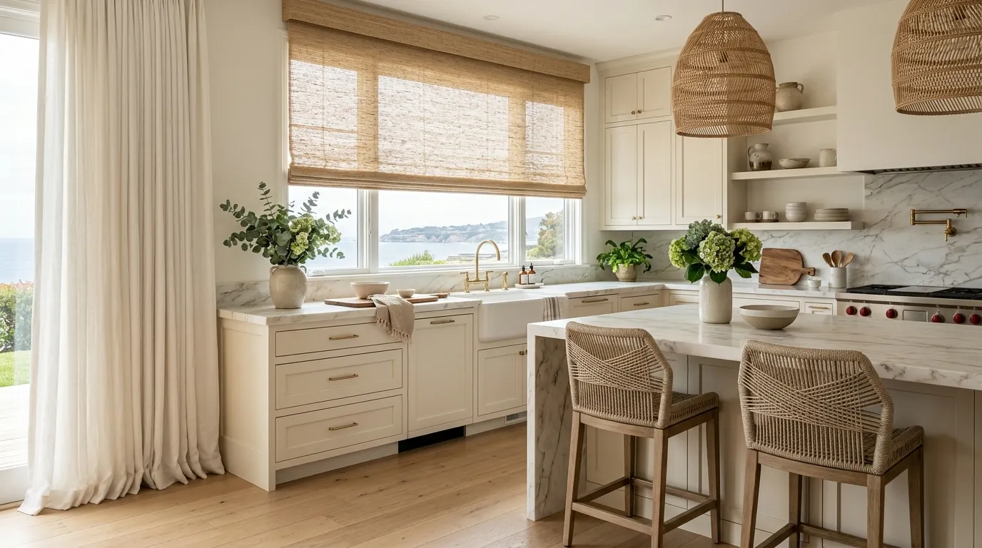 Layered Window Treatments