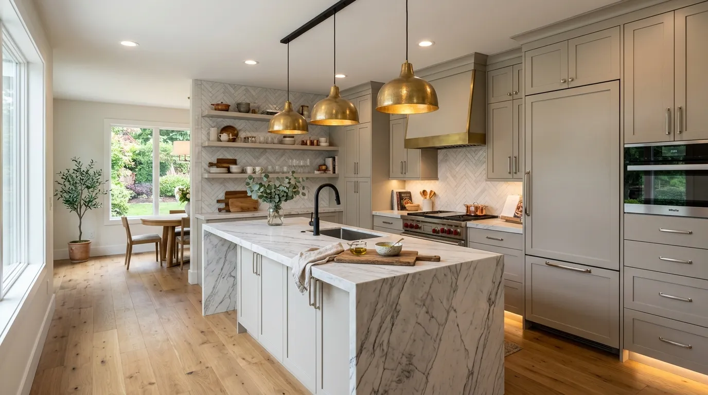 Mixed Metal Finishes