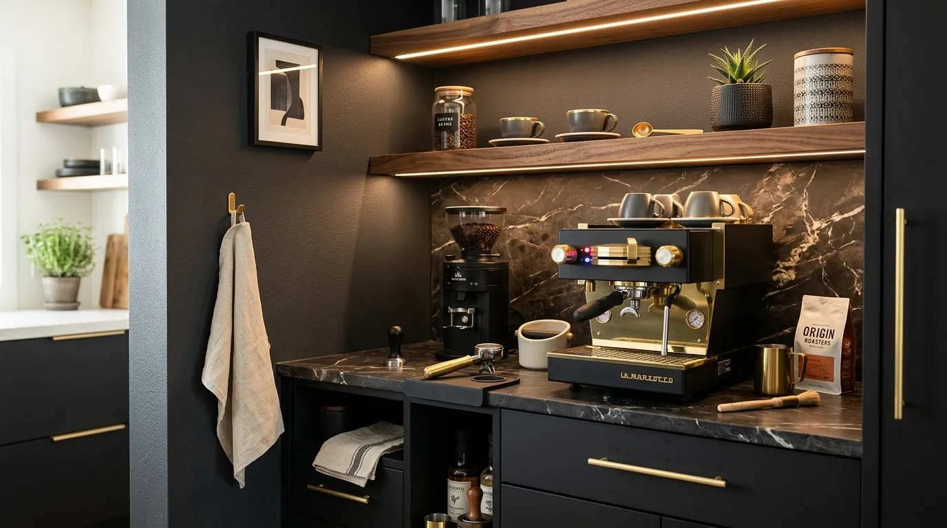 Moody Coffee Station