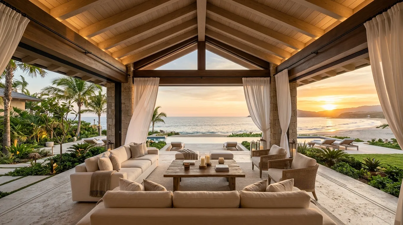 Private Beach Pavilions